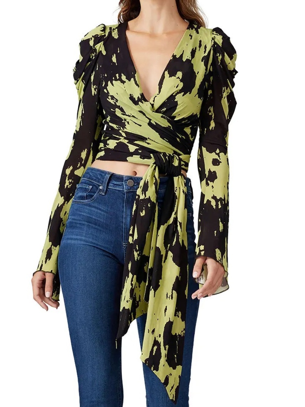 Diane von Furstenberg Kayleigh Wrap Top